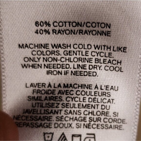 Express Womens Boyfriend Black White Plaid Flannel Shirt Medium - Picture 5 of 5